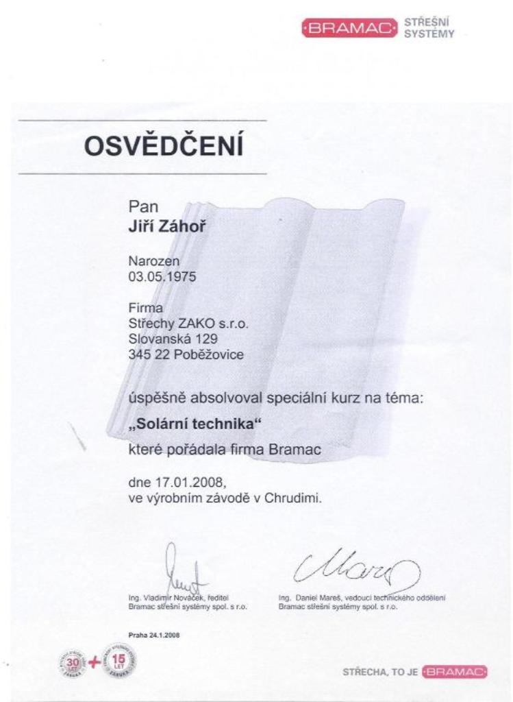 Certifikát 18